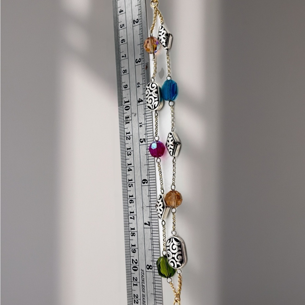 Brighton Elegant Beaded Bracelet Rare.
Bon Vivant COLORFUL CRYSTAL Bracelet - Picture 5 of 5